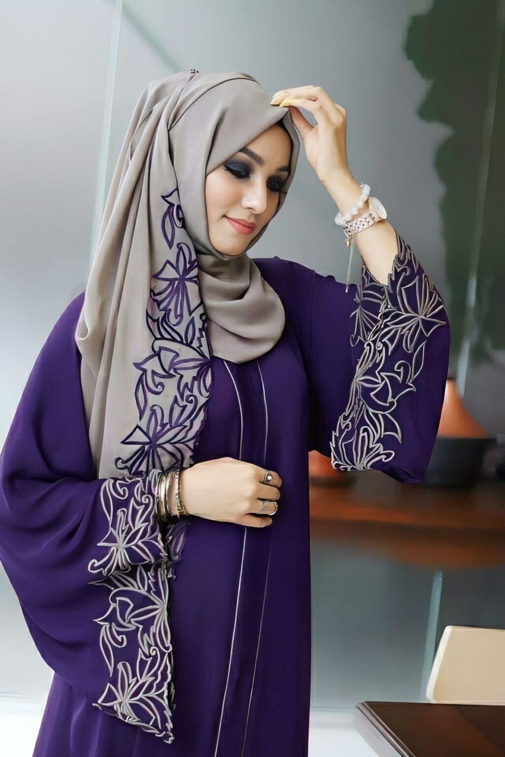 One Part Abaya । DW-2262 With Hijab – Khatuns.com