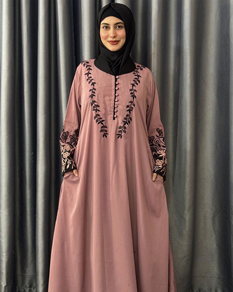 Stylish Abaya With Hijab PA-521