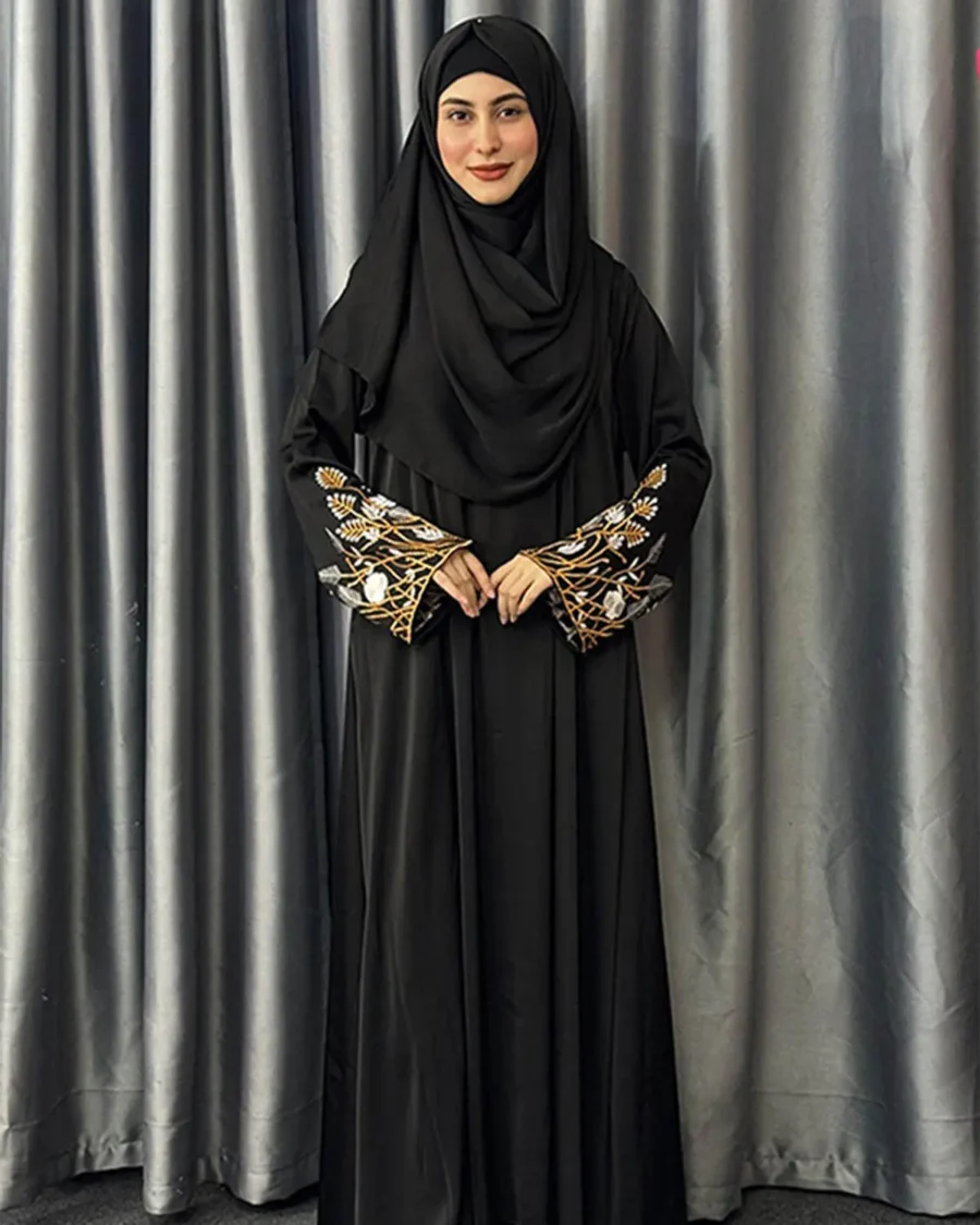 Stylish Abaya With Hijab PA-621